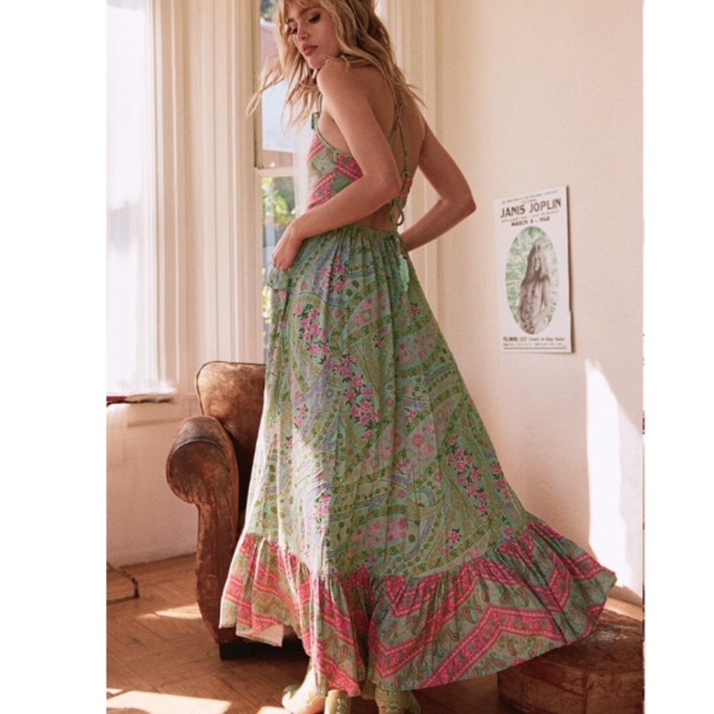 Spell & The Gypsy City Lights Strappy Maxi - Picture 5 of 8
